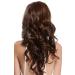 WIG ME UP RGF-5547-LF-OP2/430 Women's Lace Front Wig - Dark Brown Red Balayage Mix Long Wavy Hair - Buy Online on GoSupps.com