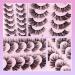 Vanssymunlin Eyelash Extension Kit - 3 Styles Lash Clusters for Fluffy Cat Eye Look | D Curl Volume Individual Lashes with Long Lasting Bond and Seal | Includes Lash Tweezers - Buy Online on GoSupps.com