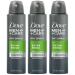 Dove Mens Antiperspirant Extra Fresh (Pack of 3) 3.8 Ounce (Pack of 3)