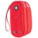 PracMedic Bags Epipen Carry Case- Medicine Bag- 2 Tier Insulin Cooler Travel Case to hold Diabetic Supply Asthma Inhaler Spacer Epi Pen Auvi Q Diabetes Medication- First Aid Bags Empty (Red)