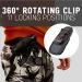 TH1 Tactical Flashlight Holster - Stretchable Rotatable Clip - 360 Degree Holder - Police Military Security - Black - Buy Online on GoSupps.com