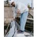 WTW Unisex Waterproof Rain Boots - Rubber Fishing Deck Shoes 11W/9M Navy - Buy Online on GoSupps.com