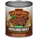 Keystone Meats All Natural Ground Beef 28oz - 1.75 lb Pack | Premium Quality - Buy Online on GoSupps.com