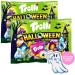 2x Trolli Halloween Sweet & Sour 360g de chaque grand emballage M lange de bonbons avec Glotzer vers acides Dracula & friandises effrayantes - autocollants fant mes inclus Sweet & Sour - 2 Pack (2 x Trolli 360g)