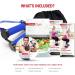Gwee Best Resistance Bands Exercise Kit | Total Body Workout & Muscle Building | Ultimate Gym Crosstrainer with DVD Travel Bag & Healthy Eating e-Book | Blue - Buy Online on GoSupps.com