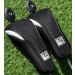 BIG TEETH Golf Hybrid Head Covers Set Headcovers Utility UT Club Protector Meshy with Interchangeable Number Tag (2 Pcs) black