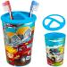 Aller-meine.de GmbH Zahnbrush holder/children's toothbrush cup - car - vehicles & fire brigade - toothbrush cup - for toothbrush - cup - children's toothbrush baby toothbrush - m dc .. without names