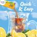 Crystal Light Lemon Decaf Iced Tea Drink Mix - 16 Packets, 4 Canisters | Refreshing and Delicious Flavor - Buy Online on GoSupps.com