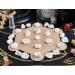Crocon Howlite Rune Stones Set - Engraved Elder Futhark Crystal Runes for Reiki Healing and Meditation | Chakra Balancing Stones for Beginners - Includes Crystal Guide & Pouch | 15-20mm - Buy Online on GoSupps.com