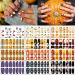 TailaiMei 12 Sheets Halloween Nail Wraps Stickers Nail Polish Strips Self-Adhesive Full Wraps with 2 pcs Nail Files for DIY Nail Art Decals (Pumpkin Style) Halloween Full Wraps 12 Sheets - Buy Online on GoSupps.com