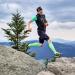 CEP Ultralight Compression Calf Sleeves for Men | Electric Blue/Green V Compression Sleeves - Buy Online on GoSupps.com