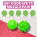 Acupoint Physical Therapy Massage Balls | Yoga Deep Tissue & Trigger Point Therapy - Spiky Ball for Myofascial Release - Buy Online on GoSupps.com