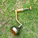 Goture Spinning Reel Handle Replacement with Round Power Knob - Gold Medium - Buy Online on GoSupps.com