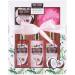 BRUBAKER 5-Piece Bath and Shower Set - Coconut & Strawberry Fragrance Gift Set - International Shipping Available - Buy Online on GoSupps.com