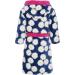 Buy Playshoes Children's Fleece Bathrobe with Hood | Fluffy Floral Dressing Gown for Girls 74-80 | Blue Navy 11 - International Shipping Available - Buy Online on GoSupps.com
