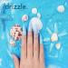 Drizzle Beauty Dip Powder Nail Kit - 6 Colors Starter Set for Summer | Glitter Blue Nude Dipping Powder - Ice Queen Collection - Buy Online on GoSupps.com