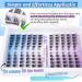 ALICE Self Adhesive Lash Clusters - Natural Reusable Eyelashes | No Glue Needed | 132pcs C Curl Press-On Lashes with Tweezers - DIY Lash Extensions - Buy Online on GoSupps.com
