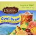 Celestial Seasonings Iced Herbal Tea Caffeine Free Tropical Fruit 40 Tea Bags 3.2 oz (91 g)