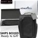 Athletico Executive Golf Shoe Bag with Luggage Tag - Premium Zippered Carrier for Men and Women - Buy Online on GoSupps.com