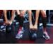 Calf Compression Sleeve - Shin Splints & Achilles Tendon Support | Footless Compression Socks for Men & Women | Leg Cramps & Varicose Veins Relief | Maternity Nurses | (1 Pair BLK-PNK L/XL) - Buy Online on GoSupps.com