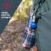 FRONTIERSMAN Bear Bell with Silencer - Essential Safety Tool for Trail Hiking - Blue - Prevent Bear Surprises & Reduce Attack Risk - Buy Online on GoSupps.com