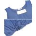 Ekouaer Women's Nursing Pyjamas Set | Short Breastfeeding PJs | Adjustable Elastic Waistband | Pregnancy and Nursing Sleepwear | S-XXL Size | L Pat2 - Buy Online on GoSupps.com