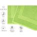 MauraMome 2-Pack Bath Mats - 100% Cotton Green Terry Shower Rugs Quick-Dry & Non-Slip 50x70cm Bathroom Carpets - Buy Online on GoSupps.com