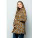 My Bump Maternity Sweater - High Neck Shawl Collar Tunic Top | S Mustard/Blk Lbak USA-Made - Buy Online on GoSupps.com