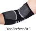 Large Elbow Compression Sleeves (1 Pair) - Tendonitis Support for Prevention & Recovery - Buy Online on GoSupps.com