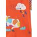 Organic Cotton Baby Toddler T-Shirt Applique - Unisex Short Sleeve Tee (0-4 Years) - Orange - 0-3 Months - Buy Online on GoSupps.com