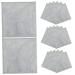 Wire Dishwashing Rag 20PCS 8x8 Oil Resistant Non Scratch Steel Wool Pads Dual Layer Fast Drying Reusable Wet and Dry Steel Scrubber Multipurpose Wire Dishwashing Rags for Dishes Stove Fruits Faucet