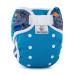 Bambooolik.Washable overexpants for diapers unit size Velcro fastener double side barrier two elastic waist Turquoise + Fantasy Unicorns