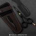 B-FOKUS Professional 4.5 Mustache Scissors - German Stainless Steel Beard & Mustache Grooming Kit for Men with Leather Case and Comb Set - Buy Online on GoSupps.com