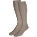 Truform Compression Socks 15-20 mmHg Women's Dress Socks - Tan Rib Knit, Knee High Over Calf Length, Medium (Pack of 2) - Buy Online on GoSupps.com