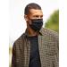Oscar Apparels Reusable Face Mask 100% BCI Cotton with Elastic Loop Adult (5 Pack) One Size (Pack of 5) Black - Buy Online on GoSupps.com