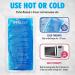 Reusable Gel Ice Packs (2 Pack) for Pain Relief & Rehabilitation - Hot & Cold Compress for Knee, Back, Neck, Wrist, Ankle - Flexible Therapy - Blue - Buy Online on GoSupps.com