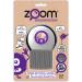 Zoom lice comb to remove lice and nisses with a magnifying glass-made of hardened stainless steel with tines with a micro reef & rounded ends