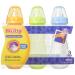 Nuby No-Drip Tinted Bottle 3-Pack 10 oz - Assorted Colors | Leak-Proof Design - Buy Online on GoSupps.com