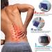 FEATOL Gel Pack Back Brace Lumbar Support for Back Pain Relief - Heat & Ice Gel Pack - Large/X-Large Size - Black - Buy Online on GoSupps.com