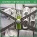 Bar5F 32oz Empty Shampoo Pump Bottle - BPA-Free White Cylinder with Plastic Pump - Buy Online on GoSupps.com