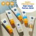 NIVEA SUN Triple Protect Light Sun Fluid SPF50+ (40ml) Face Sun Cream SPF50 with Hyaluron Protects Against UV Blue Light and Pollution Daily Face Sunscreen - Buy Online on GoSupps.com