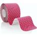 FlexU Kinesiology Tape - Pink 16.4ft Pre-Cut Roll | Advanced Strength & Flexibility | Longer Lasting Therapeutic Recovery - Buy Online on GoSupps.com