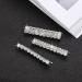 6PCS Silver Rhinestone Hair Clips - Sparkly Hairpins for Women | Luxury Hair Accessories for Party, Wedding & Daily Wear - Buy Online on GoSupps.com