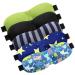 5 Pieces 3D Sleep Eye Mask for Kids Contoured Cup Sleeping Mask Comfortable Eye Cover with Adjustable Strap to Block Light (Children)
