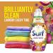 Surf Passion Bloom infused with natural essential oils Concentrated Liquid Laundry Detergent leaves fabrics clean and fresh for longer 24 washes - Buy Online on GoSupps.com