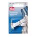 Prym 401150-1 Shoulder Strap Retainers with Safety Pin  weiß  2 St ck  White