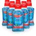 Colgate Mouthwash Plax Cool Mint 6 Fluoride rinse protects against plaque and bad breath - 250 ml in 6 pack