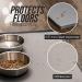 Buy Leash Boss XXL Spray Mat | Waterproof Silicone Bowl Pad for Cats & Dogs | 76 x 56 cm - No Slide Extra Large Feeding & Water Mat - Buy Online on GoSupps.com