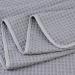 POLYTE Oversize Quick Dry Microfiber Bath Towel Set of 2 - 60x30in (Gray Waffle Weave) - Buy Online on GoSupps.com