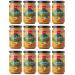 Dolgam I Siciliani Burro di Arachidi Crunchy Peanut Butter Crispy Sicilian Specialities 300 g Glass Jar Spreadable Crispy Peanut Butter Gluten Free